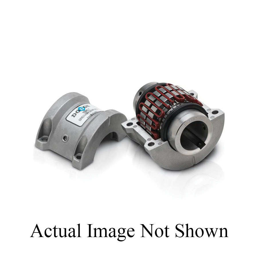 ShopIBT Grid Coupling Hub, Finished Bore Horizontal/Vertical Split